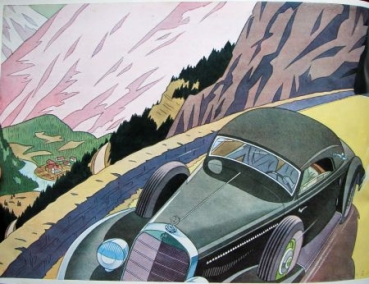 Mercedes-Benz 230 Modelprogram 1937 Carbrochure (3726)